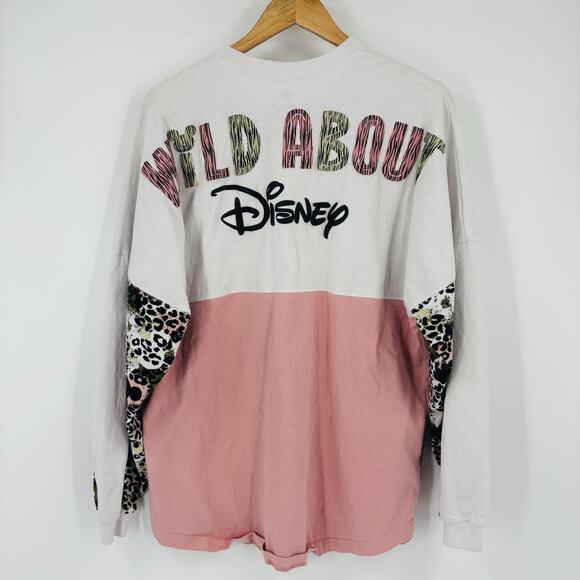Disney Parks Animal Kingdom Wild About Disney Spirit Jersey Adult LARGE - Picture 1 of 6